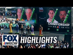 2019 Monster Energy NASCAR Cup Series Championship | NASCAR on FOX HIGHLIGHTS