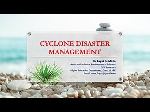 Cyclone Disaster Management