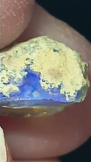 Rare Blue Precious Opal: Epic Gemstone Discovery at Dubník Slovakia! 💎🇸🇰 #preciousopal #blueopal