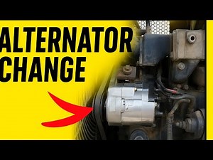 🚜 Alternator Replacement in Payloader | Easy Guide