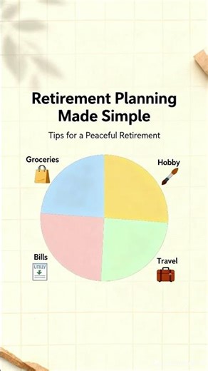 Simple financial tips for a calmer retirement #retirementtips #financialpeace