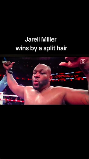 Jarell Miller's Unbelievable Split Hair Victory in Boxing