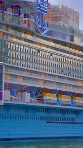 9.2K views · 191 reactions | Close up of the world's largest cruise ship, the Royal Caribbean Icon of the Seas on its maiden voyage departing Miami, Florida on Jan 27, 2024. | Joseph Levy | Facebook