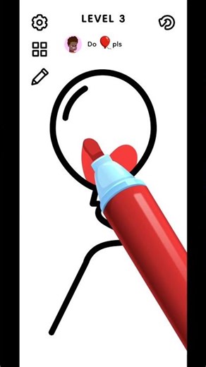 Satisfying Color Page ASMR 🎨 Relaxing Balloon Coloring with Markers | Android & iOS Game #Shorts