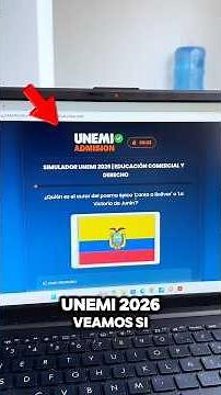Tutorial on how to register for Unemi 2026, Unemi 2026 exam simulator, Unemi 2026 syllabus #unemi