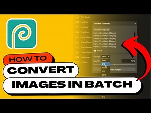 PHOTOPEA: Convert File Type for Multiple Images All at Once | Batch Convert Images