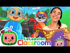 Story Time Read Aloud - First Words with Ms. Appleberry | CoComelon Classroom Learning for Kids
