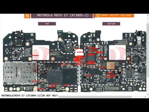 Motorola Moto E7 XT2095 Power & Input Output Voltage Problem Fix Ways Rail Short Fix ✅ Power IC & CP