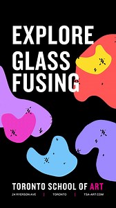33 reactions · 7 comments | Learn how glass flows, melts, and transforms in Kathryn Irwin’s one-day glass slumping & fusing workshop. Perfect for beginners and curious makers — make a heart sculpture and experience kiln magic firsthand. | Toronto School of Art | Facebook