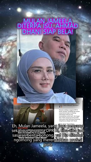 Mulan Jameela Diterpa Isu Ahmad Dhani Siap Bela