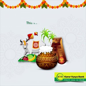 168 reactions · 23 shares | May this harvest festival bring abundance and prosperity to you and your loved ones. Happy Pongal! #KVB #KarurVysyaBank #SmartWayToBank #Bank #Banking #OnlineBanking #HappyPongal | Karur Vysya Bank | Facebook