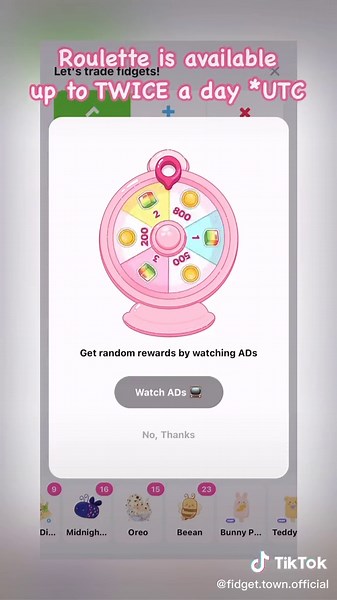 #fidgettown New Update! Finally you can get CUBE😘