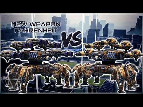 NEW Weapon Fahrenheit VS Igniter – Preview Comparison | War Robots
