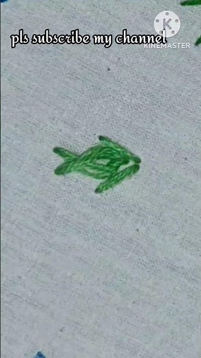 Fish embroidery #simple stitch #easy stitch #begginers#embroidery stitch
