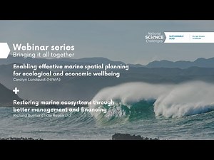 Enabling effective marine spatial planning and restoring marine ecosystems