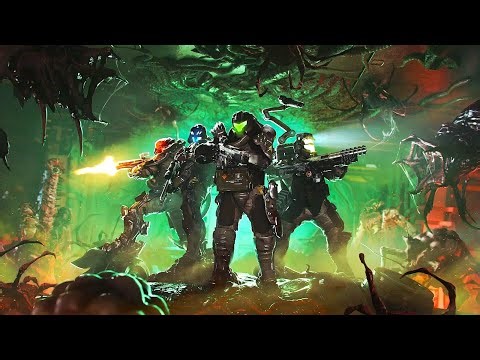 This New Co-op Alien Shooter Looks Insane! | Dark Swarm (4K Gameplay)
