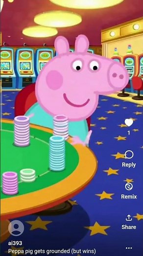 peppa pig gets grounded sora 2 ai slop #peppapig #funny #memes #sora2
