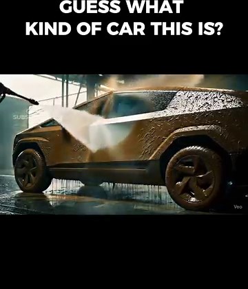 Muddy Tesla Cybertruck Gets Cleaned | Ultra-Realistic ASMR Car Wash #asmr