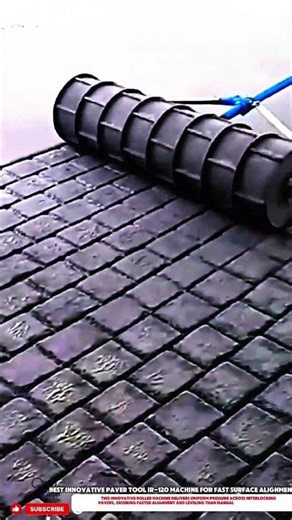 Best Innovative Paver Tool IR-120 Machine for Fast Surface Alignment #innovative #tool