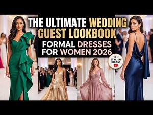 The Ultimate Wedding Guest Lookbook - Formal Dresses for Women 2026