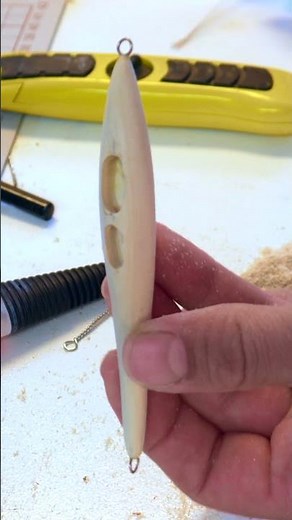 Lure Making Carve Your Way to Fishing Success: DIY Wooden Trout Lure #luremaking #diy #baitmaking