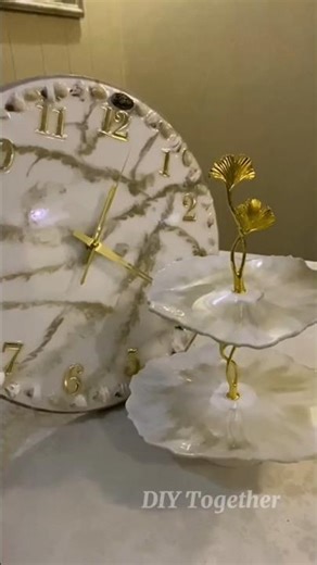 DIY Handmade Clock with Seashells | Home Decor Idea #diy #aesthetic