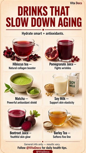 Stay Young with These 6 Miracle Drinks