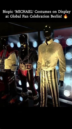 Multiple Original Costumes from Michael Jackson Biopic on Display! 🔥 Global Fan Celebration Berlin