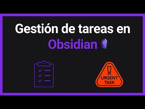 Gestión de tareas en obsidian