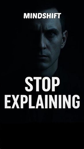Stop Explaining Yourself – This Is Psychological Power #darkpsychology #psychologytips