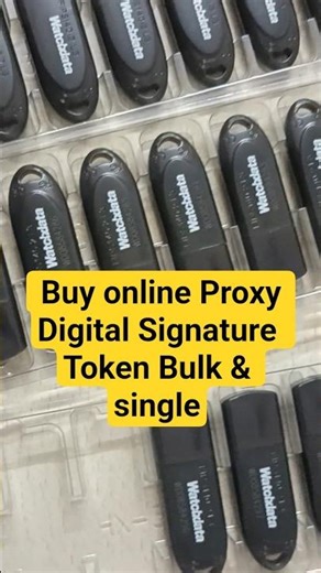 Buy Online Proxy / Watchdata Digital Signature Token Bulk and Single Both #dsc #token