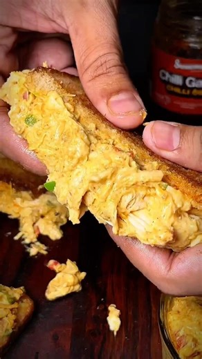 Chicken Cheesy Melt Sandwich 🔥😱😋🤌|| High Protein, Crispy, Cheesy, Melty #recipe