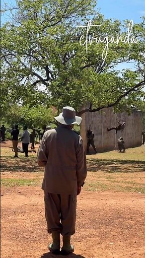 President Museveni at UPDF Drills 🇺🇬🔥