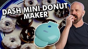100K views · 1.3K reactions | Testing out the Dash Mini Donut Maker, which is the top selling donut maker on Amazon. | Freakin' Reviews | Facebook