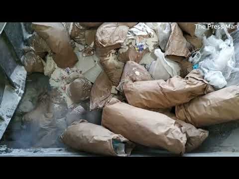 Compaction of several types of waste . Pressure 55 / 120 bar / Original sound only /Manual control