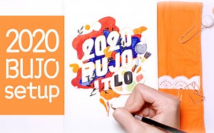 【手帐】新手怎么开始做子弹笔记？子弹笔记如何使用| 2020 Bullet Journal setup