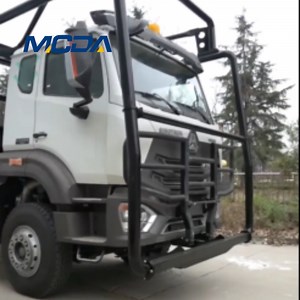 [Hot Item] The Sinotruk Log Truck Car Is Designed for Heavy-Duty Timber Transportation with High Efficiency.