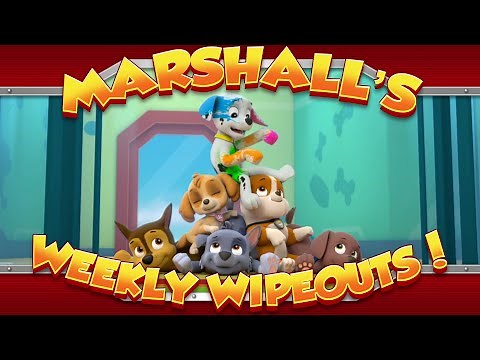 Marshall's Weekly Wipeouts! (Season 4 - Pups Save Jake's Cake!)