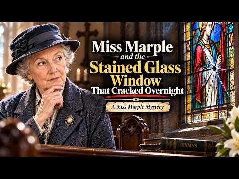 No One Heard the Stained Glass Break | A Miss Marple Mystery | Full Audiobook