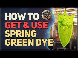 How to get Spring Green Dye Color Crimson Desert