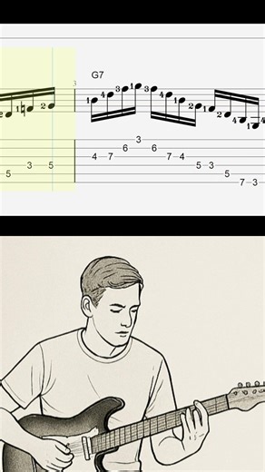 🎸 Daily Guitar Study #60 - Chord‑Movement Arpeggio