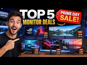 🎮🔥 5 BEST MONITOR PRIME DAY DEALS 2026 | Discounts You Can't Miss! 🖥️💰