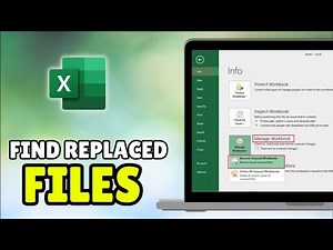 How To Find Replaced Files On Windows 10 & 11 - Find Replaced Excel Files On Windows