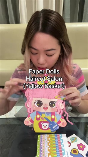 DIY Haircut Salon for Paper Dolls | Unboxing & Toy Review