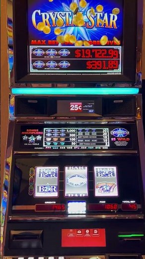 HUGE WIN on Crystal Star Slot Machine Hard Rock Tampa Click Link for more Jackpots!