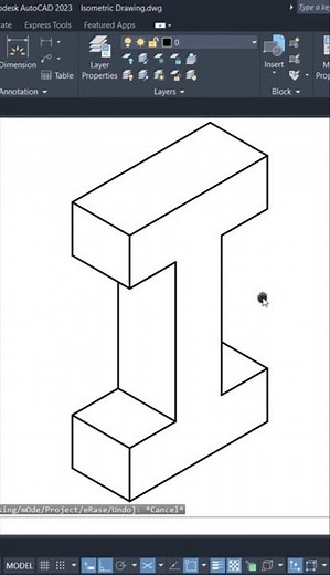 How to create Isometric Drawing in AutoCAD | AutoCAD Isometric Drawing Practice #isometric #drawing