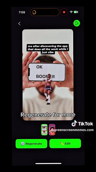 SEND ME A DM “MEME” to get the 4K download 📥 Going from a video… to instant green screen meme 😎 This app literally turns clips into memes in seconds. #mememaker #greenscreenmemes #viralreels #contentcreator #relatable