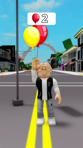 Balloons in roblox.. #roblox #brookhaven TikTok