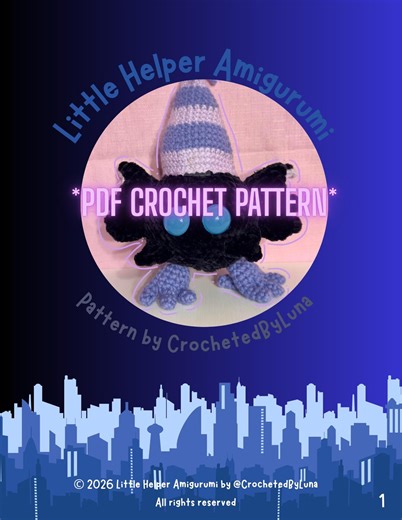 Little Helper Amigurumi Digital Pattern - Etsy