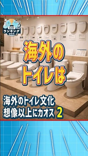 海外と日本のトイレ文化の違いを、実例を交えて分かりやすく紹介 2